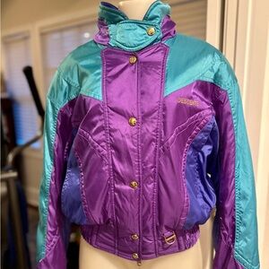 Vintage women’s Descente ski bomber jacket - excellent condition
